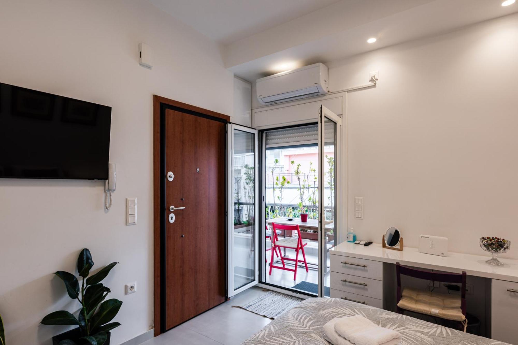 Modern Studio Apartment B Athen Exterior foto